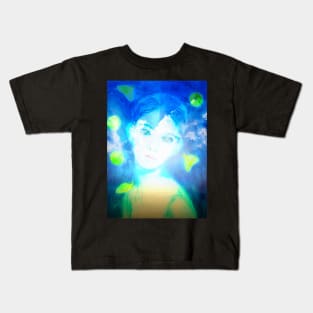 Moth Girl Kids T-Shirt